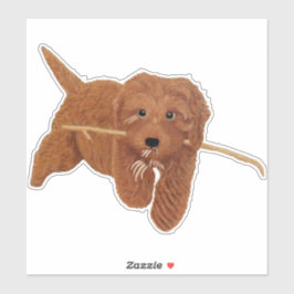 Adesivo de Vinil Personalizado Extra Grande Goldie