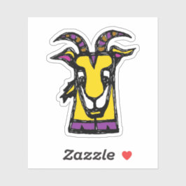 Adesivo de Vinil Personalizado - Gracie Goat