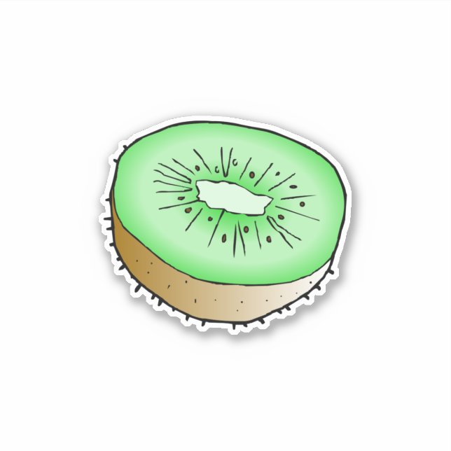 Adesivo de Vinil Personalizado Kiwi (Frente)