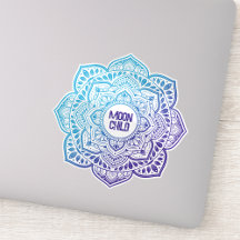 Adesivo de Vinil Personalizado Luna Mandala