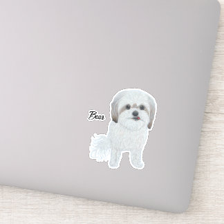 Adesivo de Vinil Personalizado Malshi Bear