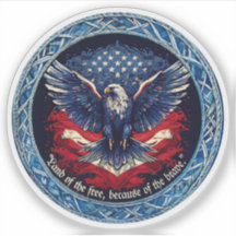 Adesivo de Vinil Personalizado Patriota