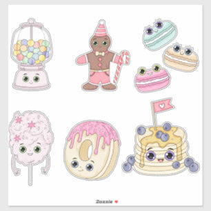 Adesivo de Vinil Personalizado Sweet Treat Candy L