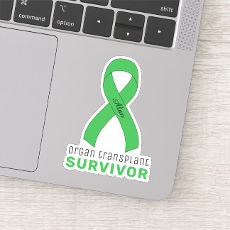Adesivo de Vinil Sobrevivente de Transplante de Ór