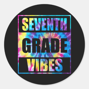 Adesivo De Volta À 7 Da Escola Víbias No Primeiro Dia Da E