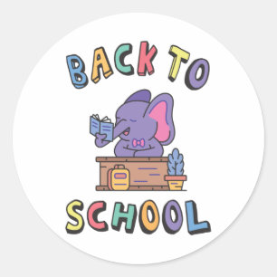 Adesivo De volta à escola