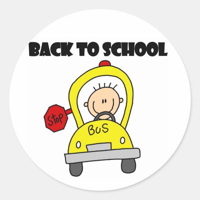 Adesivo De Volta à Escola (Frente)