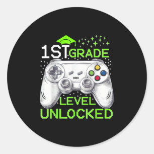Adesivo De Volta À Escola 1ruas Gamer Boys Desbloqueados