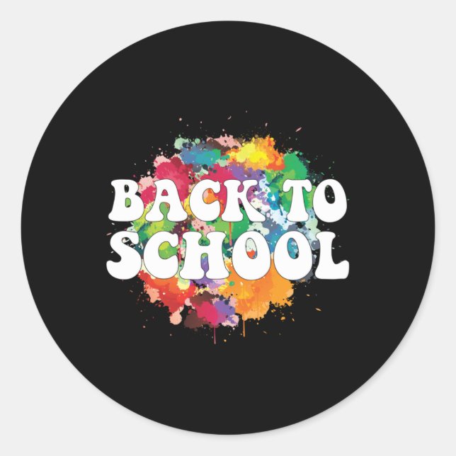 Adesivo De Volta À Escola 2025 (Frente)