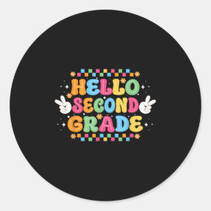 Adesivo De Volta À Escola, Alô, segundo De 2º Grau B