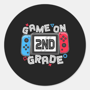 Adesivo De Volta à Escola Jogo Ativado 2ª Série Divertido 