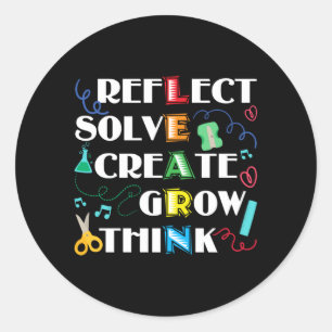 Adesivo De volta à Escola Professora Motivação Aprenda 