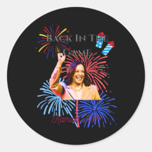 Adesivo De Volta Ao Jogo Kamala 2024