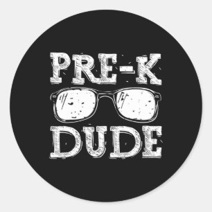 Adesivo De Volta Para O Pré-k Cara Da Escola