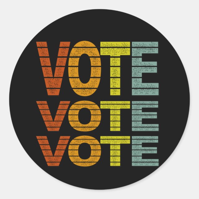 Adesivo de Voto (Frente)