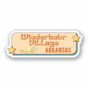 Adesivo de Wiederkehr Village, Arkansas