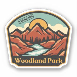 Adesivo de Woodland Park, Colorado