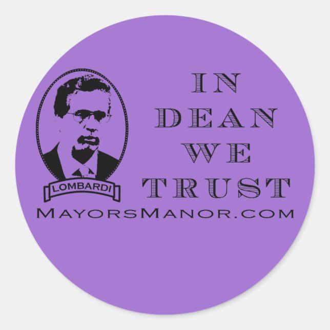 Adesivo Dean, fique com ele! (Frente)