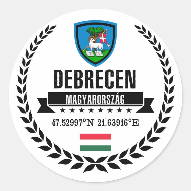 Adesivo Debrecen (Frente)