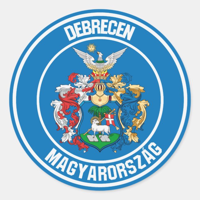 Adesivo Debrecen Round Emblem (Frente)