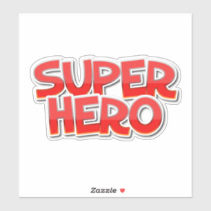 Adesivo Decal de super-herói