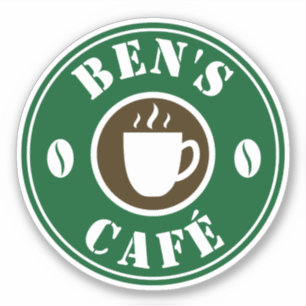 Adesivo decal do laptop de compro de café persona