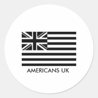 ADESIVO DECAL DO REINO UNIDO AMERICANO