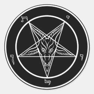 Adesivo Decalques de Baphomet