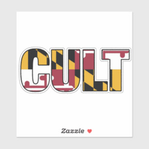 Adesivo Decano de Ajuste de Sinalizador de Maryland Person