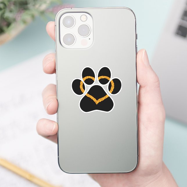 Adesivo Decano Do Carro De Vinilo Com Puppy Love (Telefone)