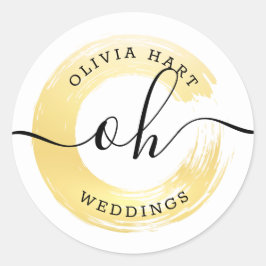 Adesivo Decano Personalizado do Logotipo de Troca de Tinta