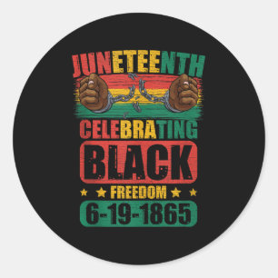Adesivo Décima Junta Celebrando a Liberdade Negra 1865 Afr