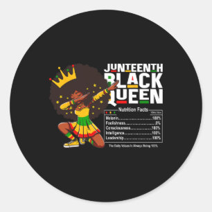 Adesivo Décima Junta de Dabbing Black Queen Fatos Nutricio