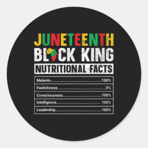 Adesivo Décima Junta Rei Negro Fatos Nutricionais Melanina