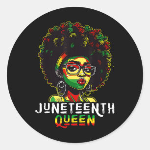 Adesivo Décima Negra Melanina Rainha Natural Cabelo Afro W