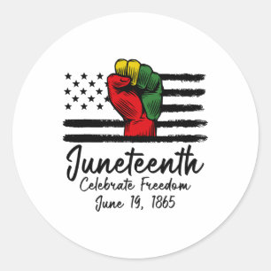Adesivo Décima Sétima Celebração Liberdade 19 de junho Bla