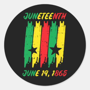 Adesivo Décima Sétima Faixa de junho 19 1865 Homens Africa