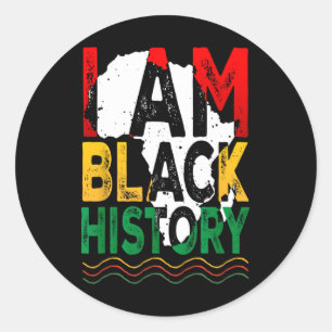 Adesivo Décima Sétima História Negra