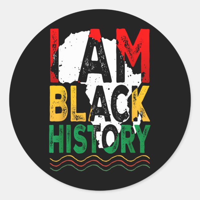 Adesivo Décima Sétima História Negra (Frente)