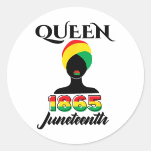 Adesivo Décima Sétima Mulheres Rainha Afro Melanin Negra G