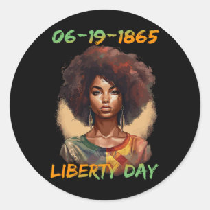 Adesivo Décimo Junho - Independência das Mulheres Africana