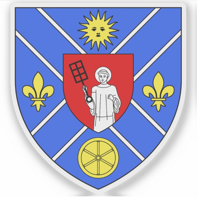 Adesivo Décimo (X) distrito de Paris - Entrepôt (Frente)