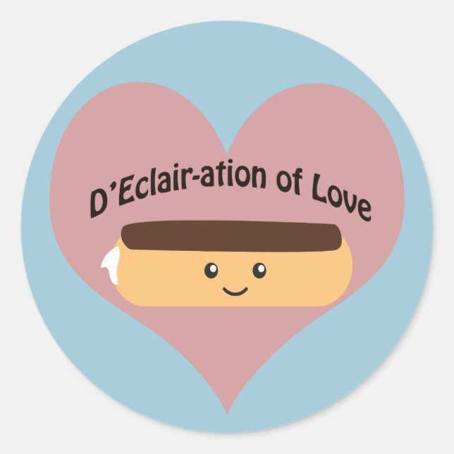 Adesivo D'eclair Of Love (Frente)