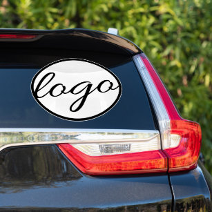 Adesivo Declaração de Carro de Logotipo de Empresa Simples