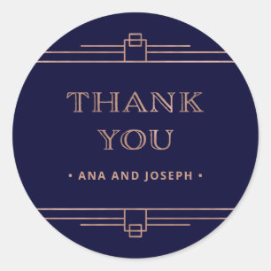 Adesivo Deco Moderno   Rosa Elegante Dourado no casamento 