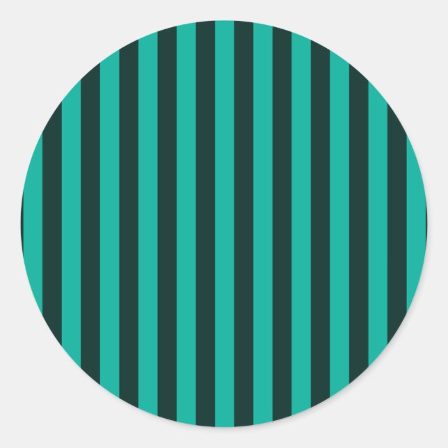 Adesivo Decoração de faixas verticais turquesa (Frente)
