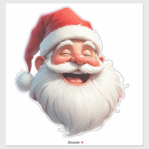 Adesivo Decoração de Natal do Papai Noel para Amantes das