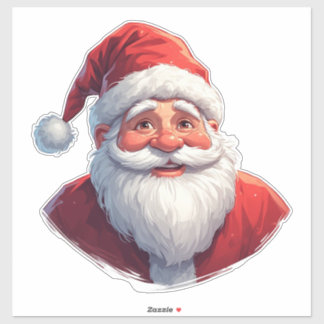 Adesivo Decoração de Natal do Papai Noel para Feriado