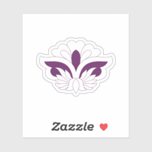 Adesivo Decoração magenta avermelhada