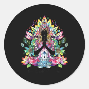 Adesivo Decoração Serena de Yoga e Meditação - Homem Mindf